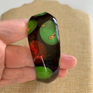 Very unique vintage bangle.